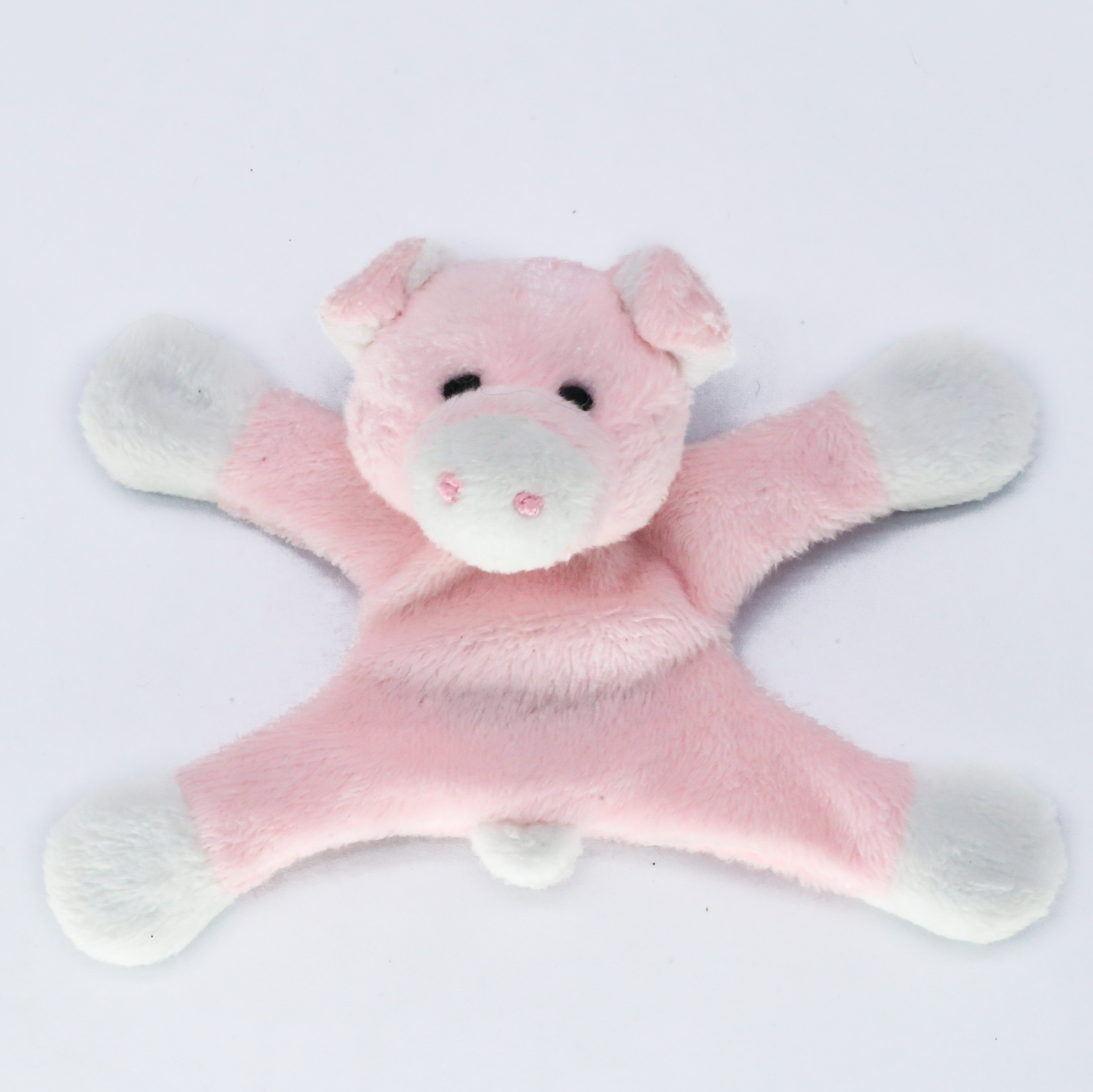 Promotional plush animal toy fridge magnet