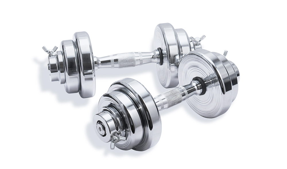 Steel dumbbell set 20KG
