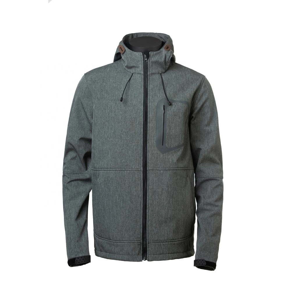 Melange Soft-Shell Jacket