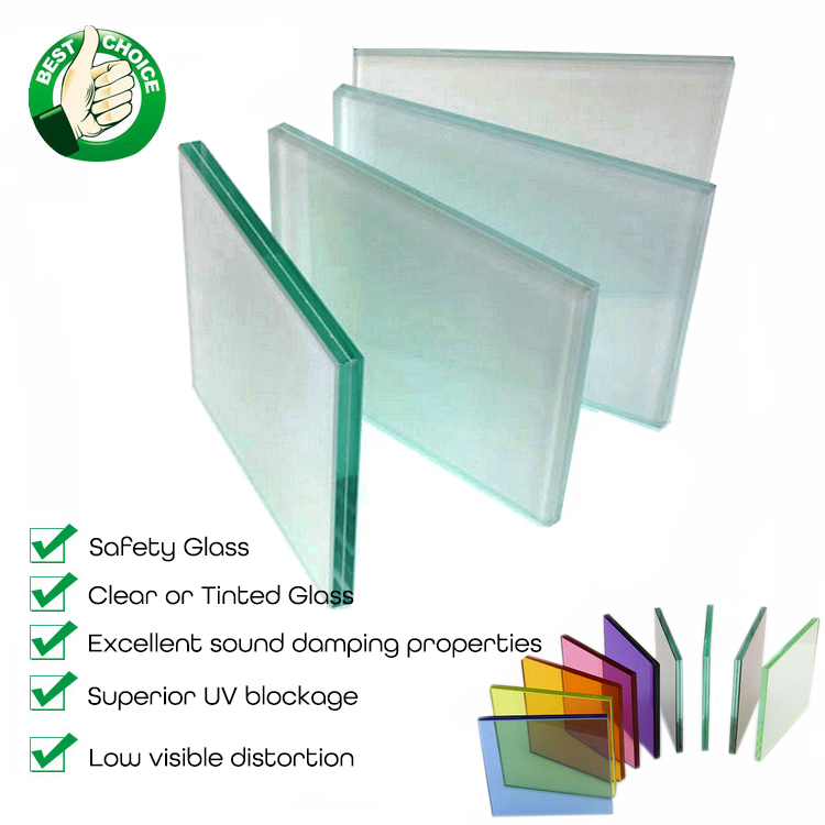 6.38mm 8.38mm 10.38 laminated glass panel floor
