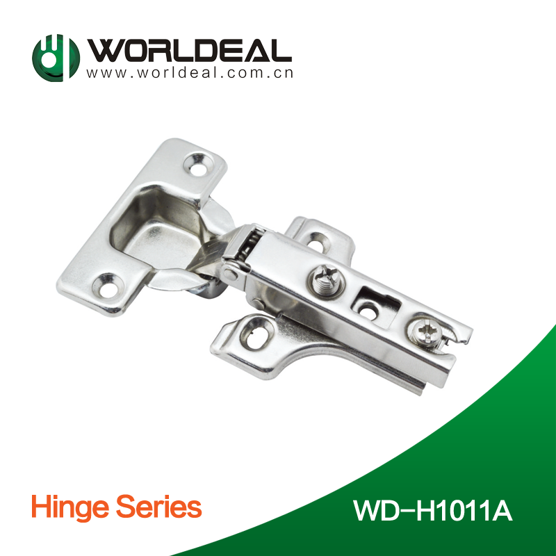 Slide-on two way hinge
