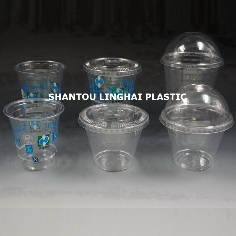 Disposable plastic cup