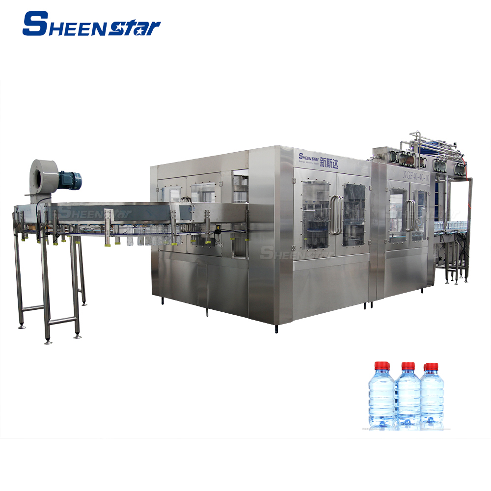 XGF40-40-10 20000BPH bottle water filling and capping machine