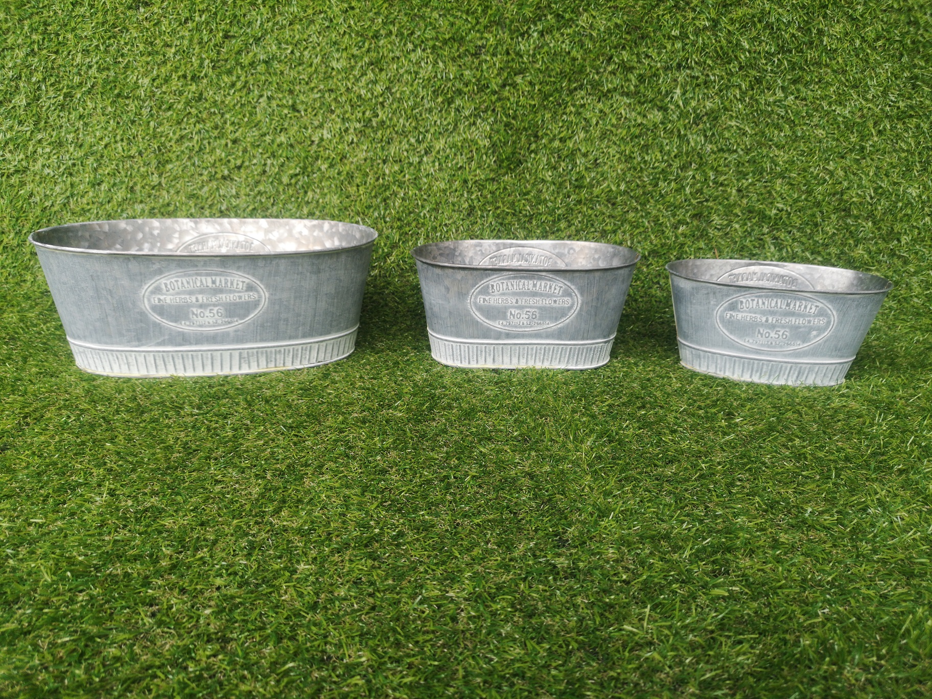 Round With Embossing Light Purple Color With White Washed
