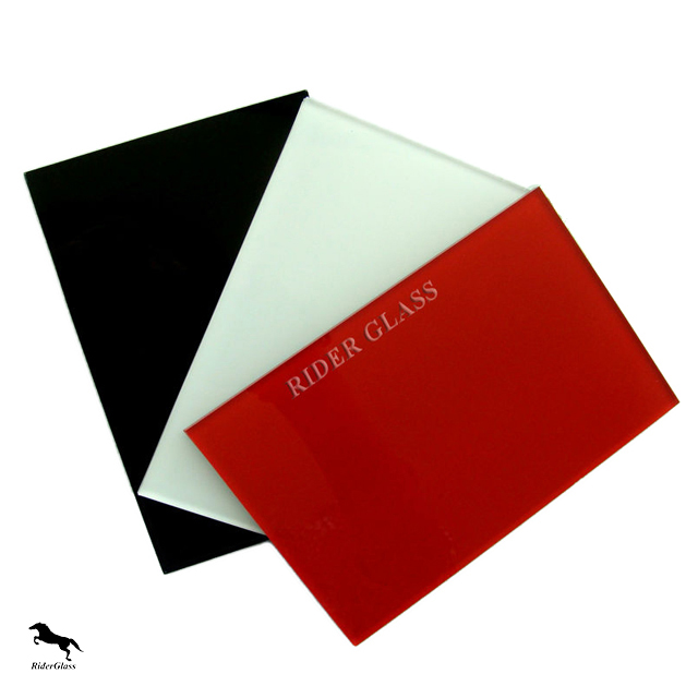 Rider Hot HQ Colour Painted Decorative Glass
