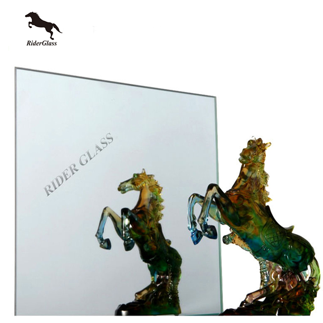Rider Glass Custom 2mm-6mm Clear Silver Mirror Glass