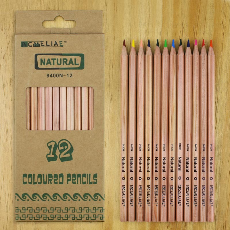 12C Cedar Wood Color Pencil Hexagonal/Triangular