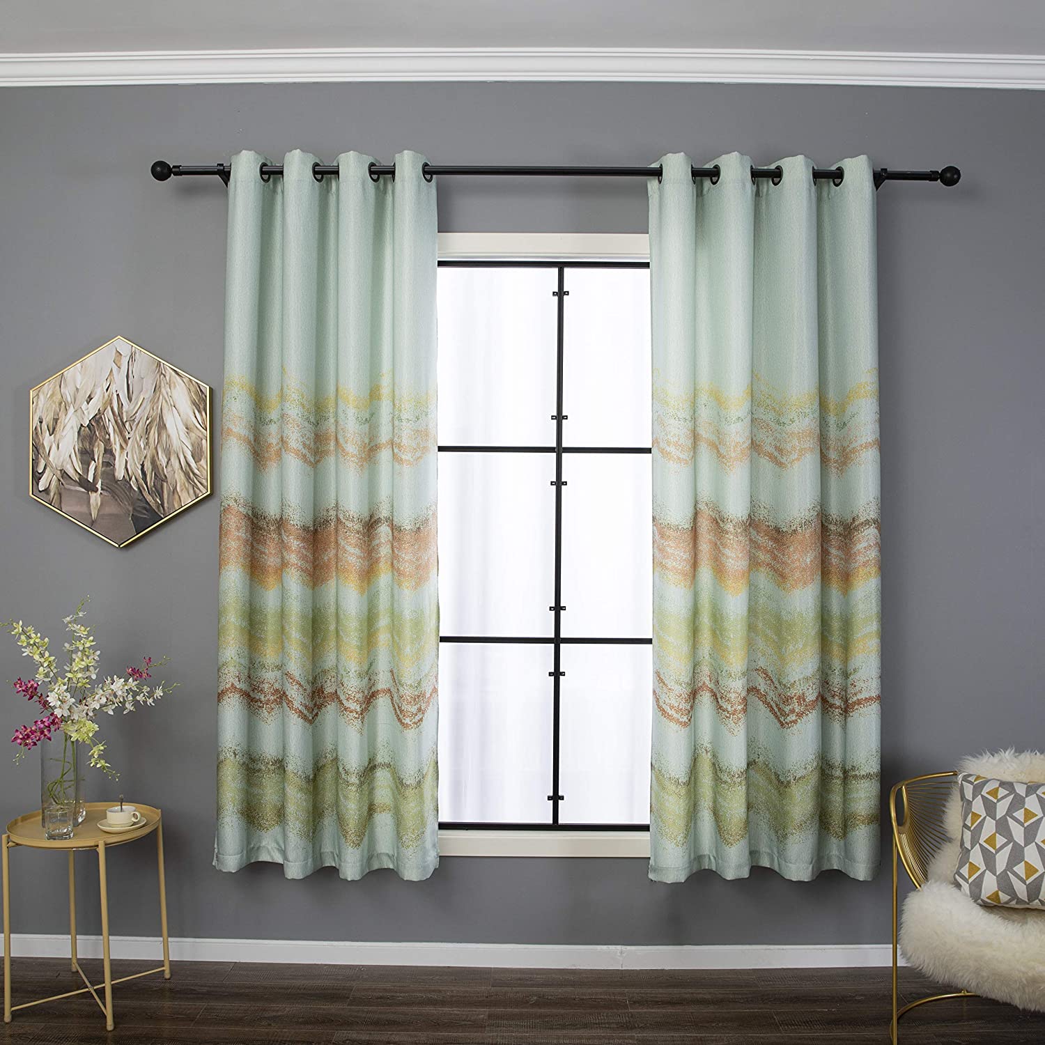 Rainbow Windows sunout Curtains