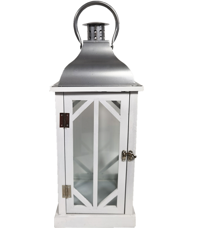 Cheap new design wooden metal home lighting candle lantern