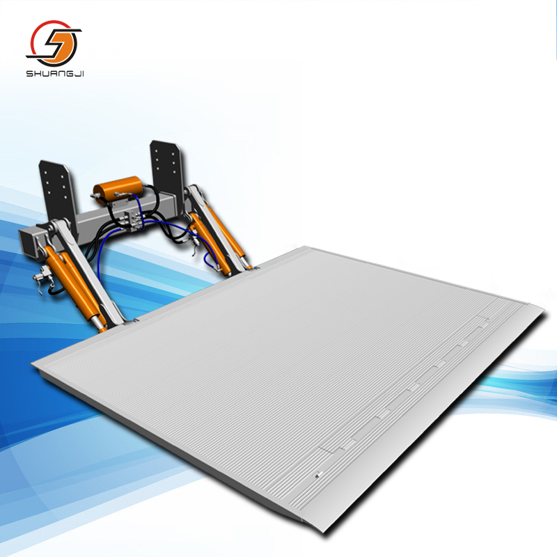 Cantilever hydraulic tail lift