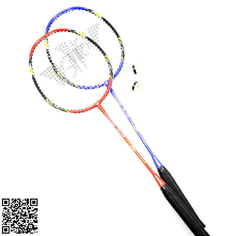Aluminum carbon fusion one piece badminton racket