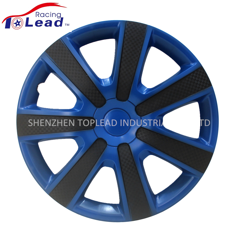 ABS blue and black car wheel cover