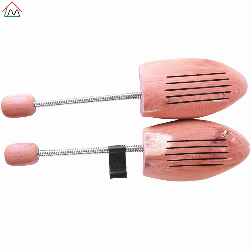 Custom logo cedar wood spring shoe tree shoe shaper