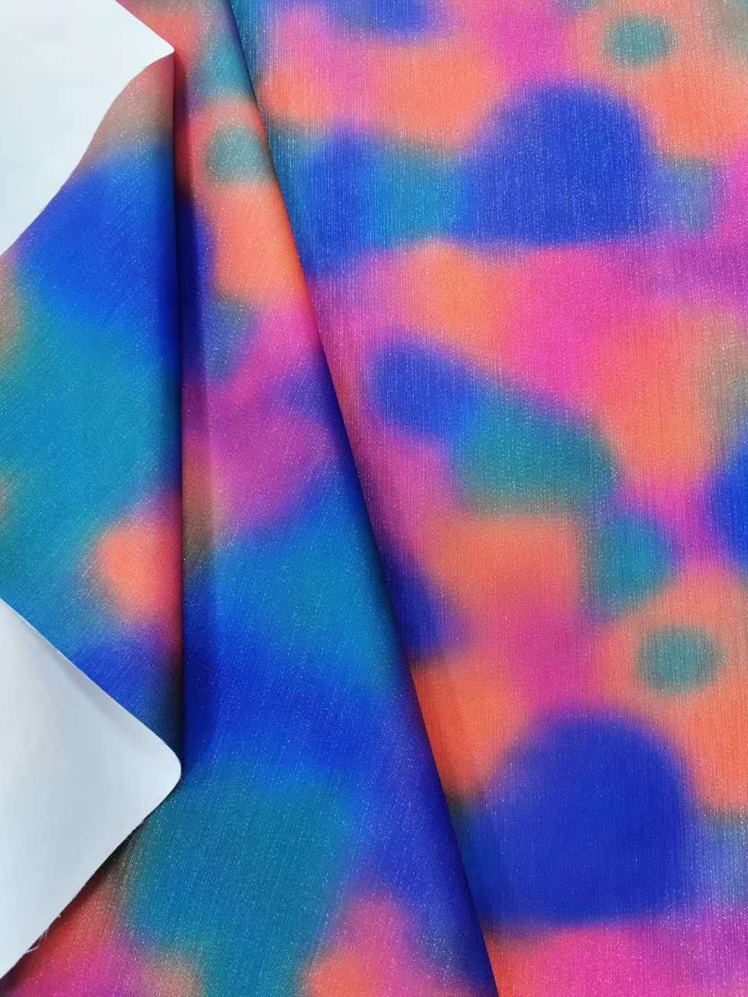 silver filament twill printing fabric