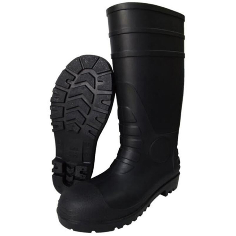 39cm High Safety PVC Boots with Steel Toe Cap & Steel Midsole