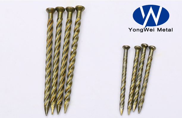 Flat Head Spiral Nail