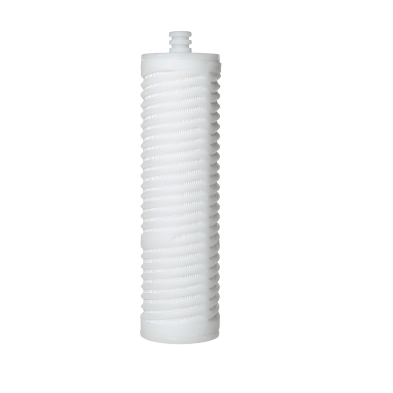 Pleated composite filter