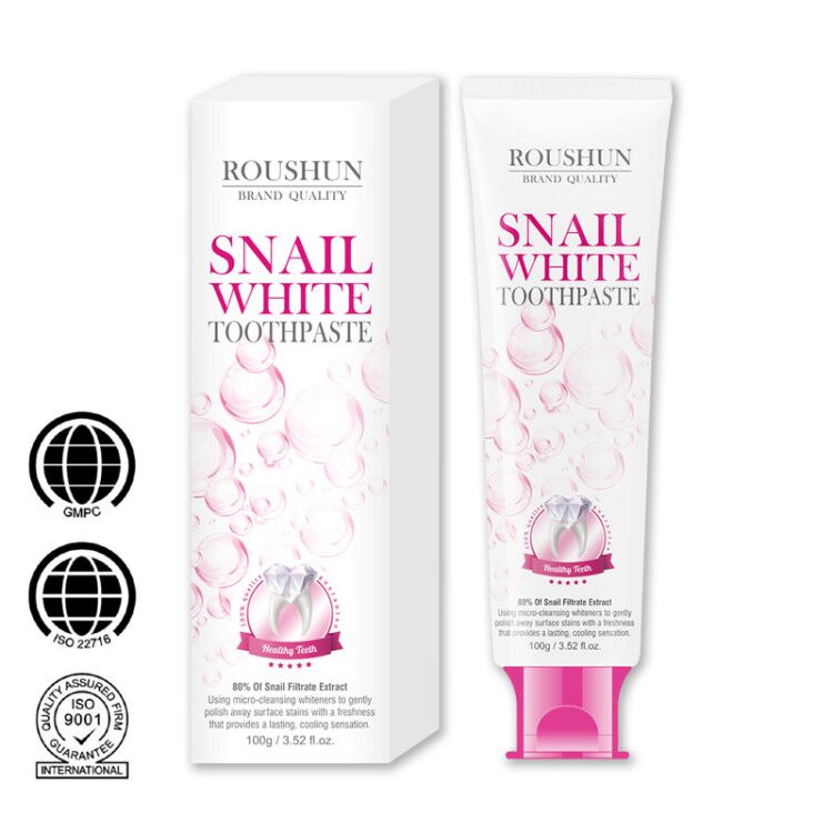 ROUSHU Snail whitening toothpaste