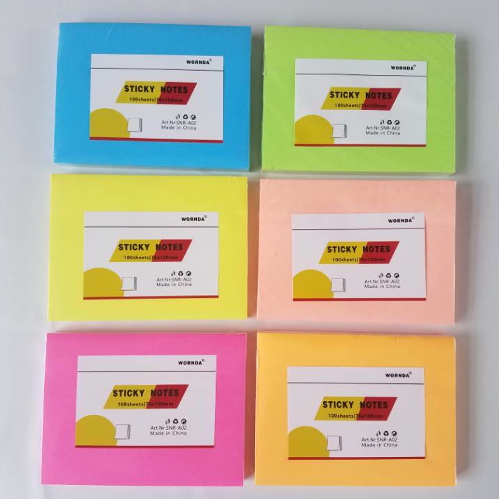 sticky notes