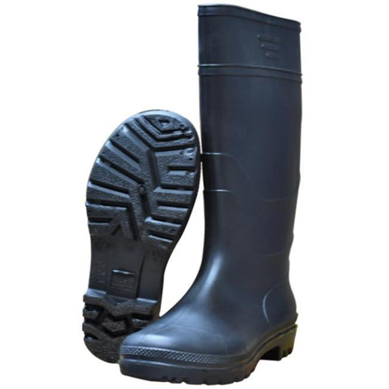 Light-weight 38cm High PVC Plain Non-Safety Boots