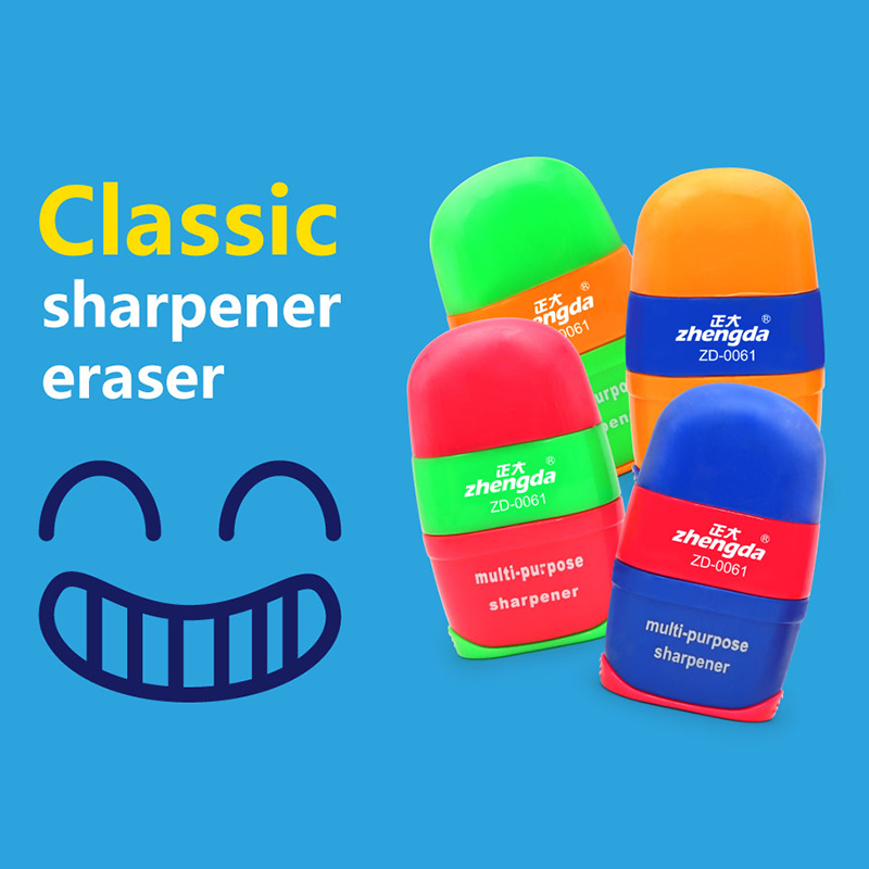 sharpener & eraser