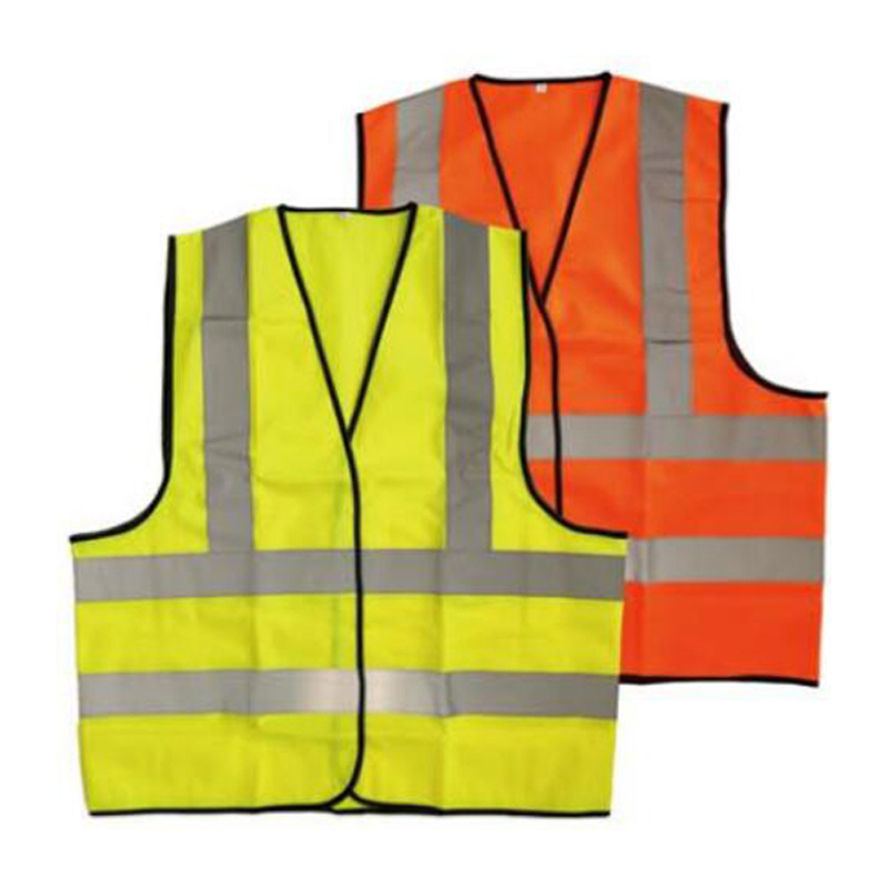 CE EN471 125gsm High Visibility Reflective Safety Warning Vest