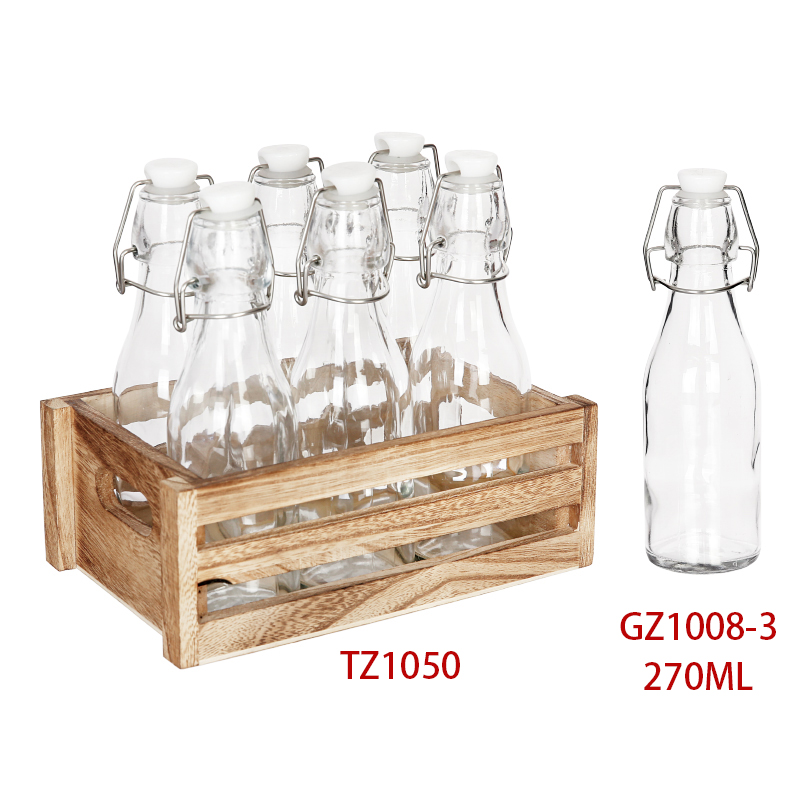 Water bottle, milk bottle, water set, juice bottle, oil bottle， glass bottles