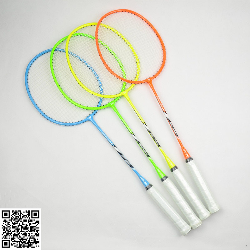Aluminum badminton racket