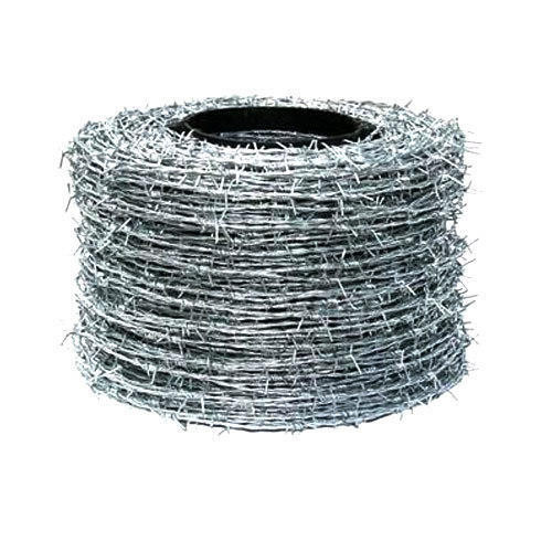 Electric/hot dipped galvanized barbed wire fence