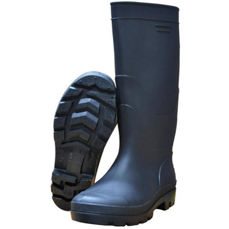 Light-weight 38cm High PVC Plain Non-Safety Boots