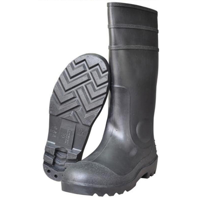 39cm High Safety PVC Boots with Steel Toe Cap & Steel Midsole