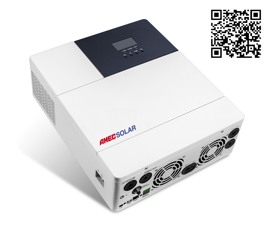 Hybrid solar inverter