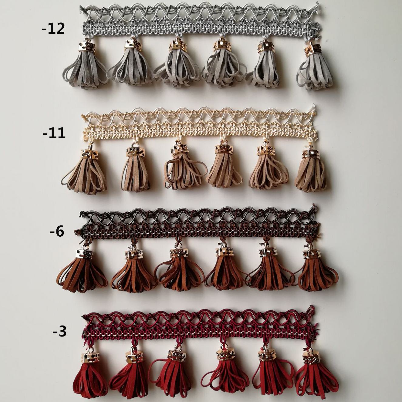Tassel Fringe，tieback