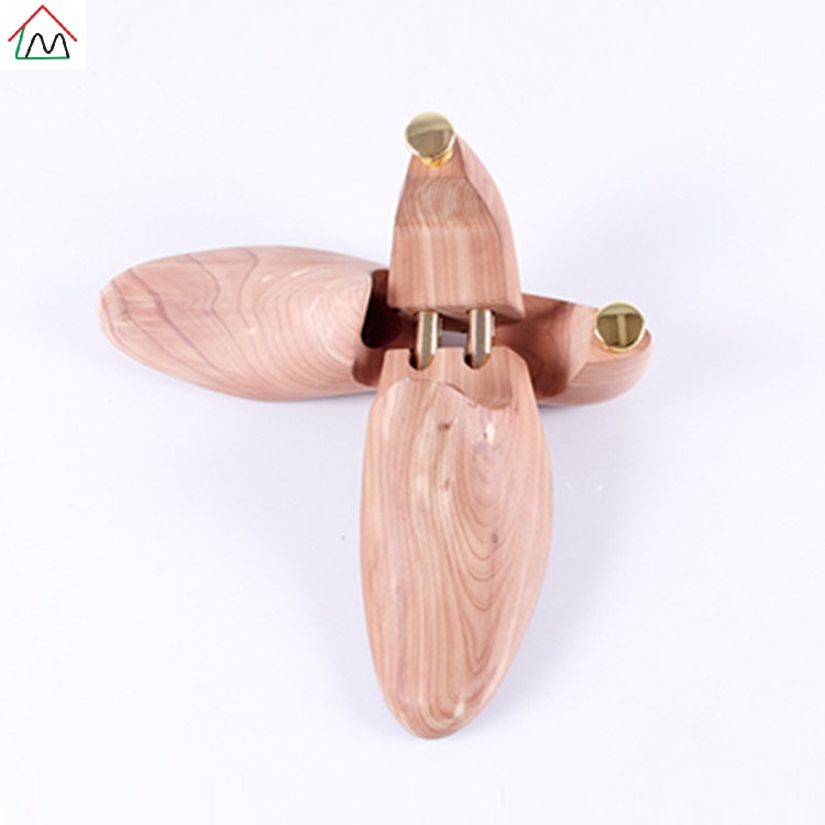 cedar wood shoe tree with hole