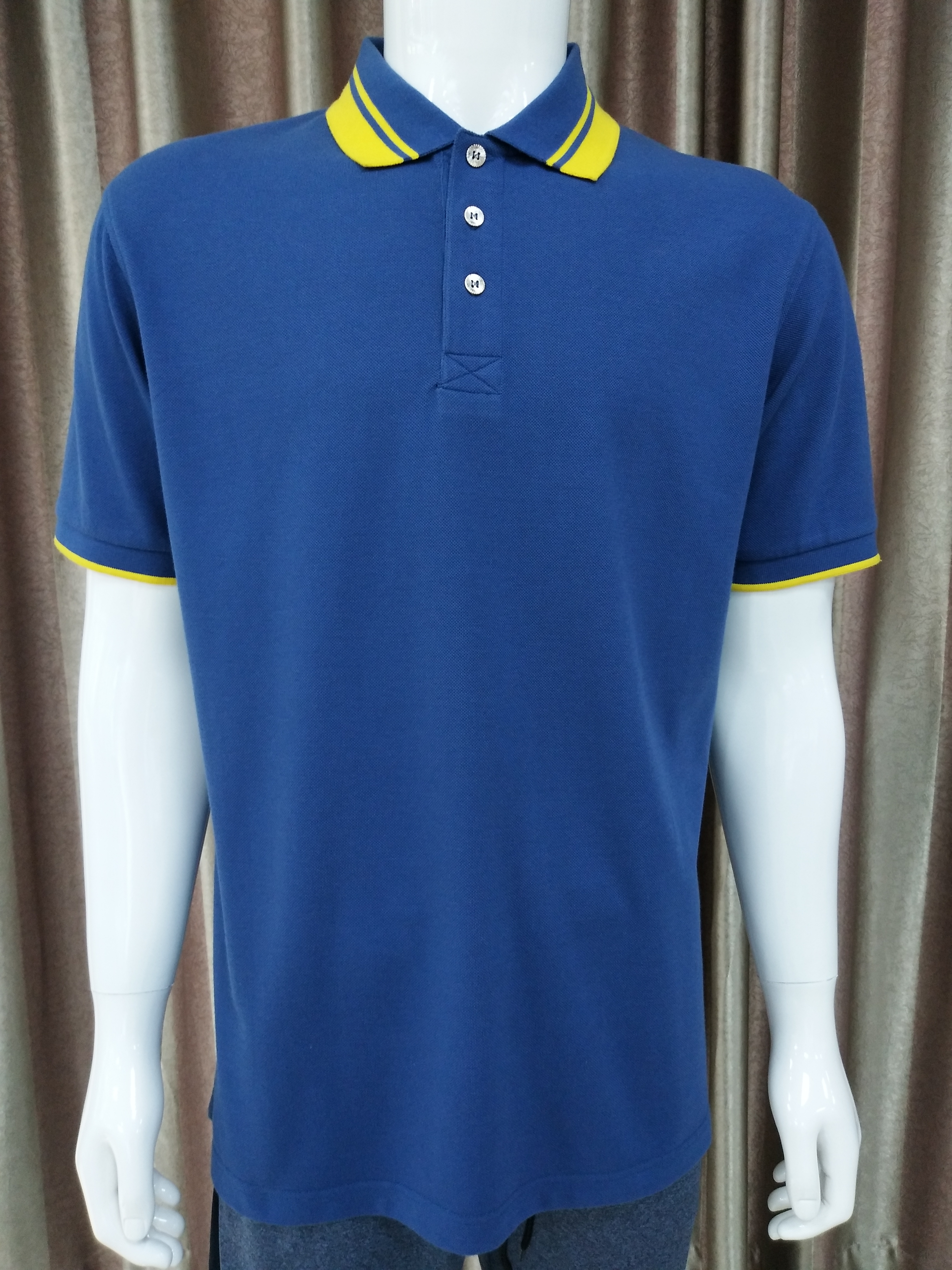 35%cotton65%polyester mens pique polo shirt