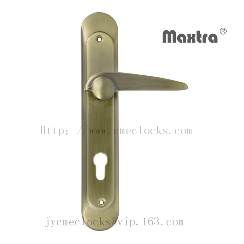 Steel plate with alu. handle
