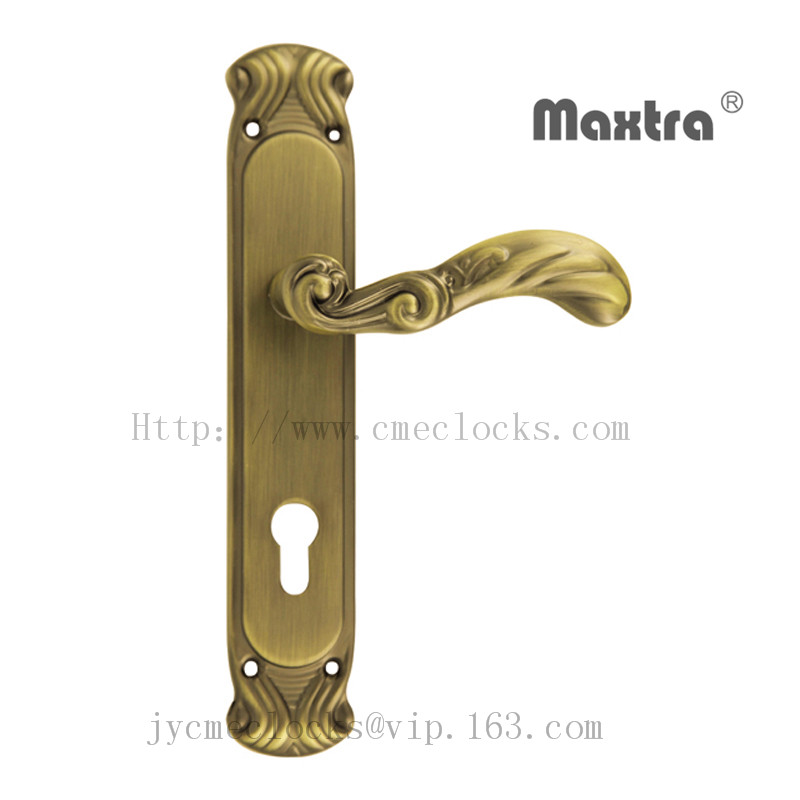 Steel plate with alu. handle