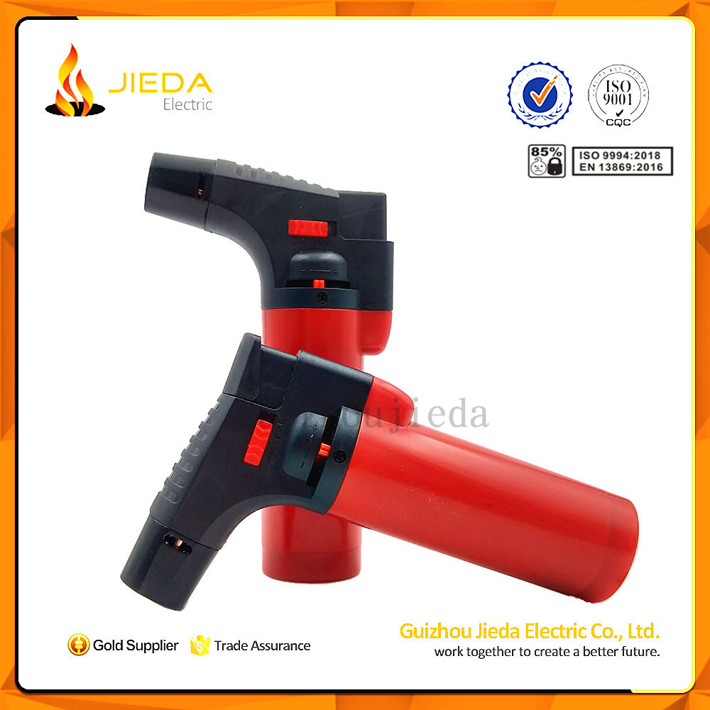 Double flame torch lighter