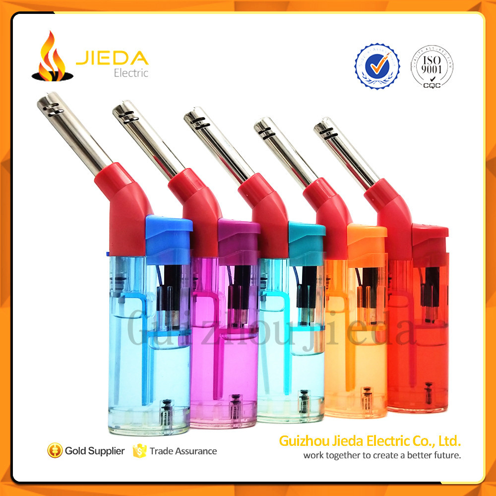 Colorful transparent cigarette lighter