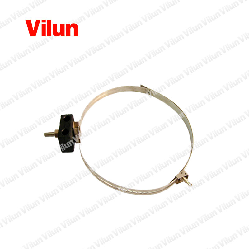 Down-lead clamp for ADSS/OPGW Fiber cable of tower and Pole