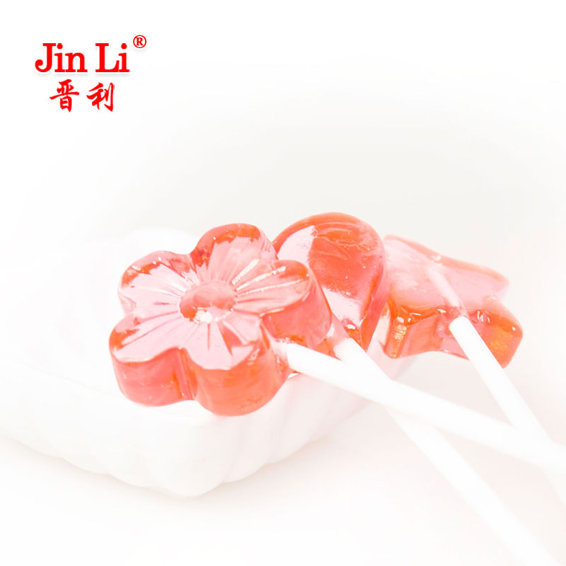 Custom color&flavor cute star shaped lollipop