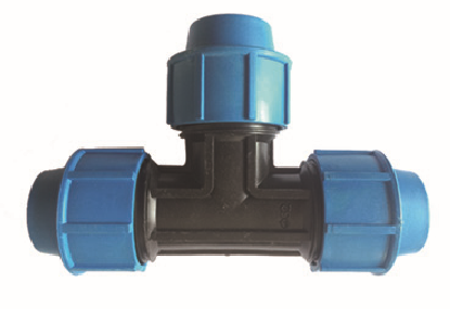 PE compression fitting