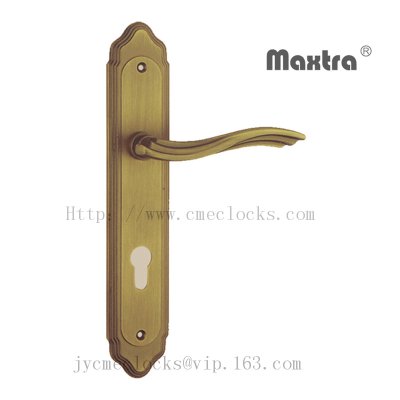 Steel plate with alu. handle