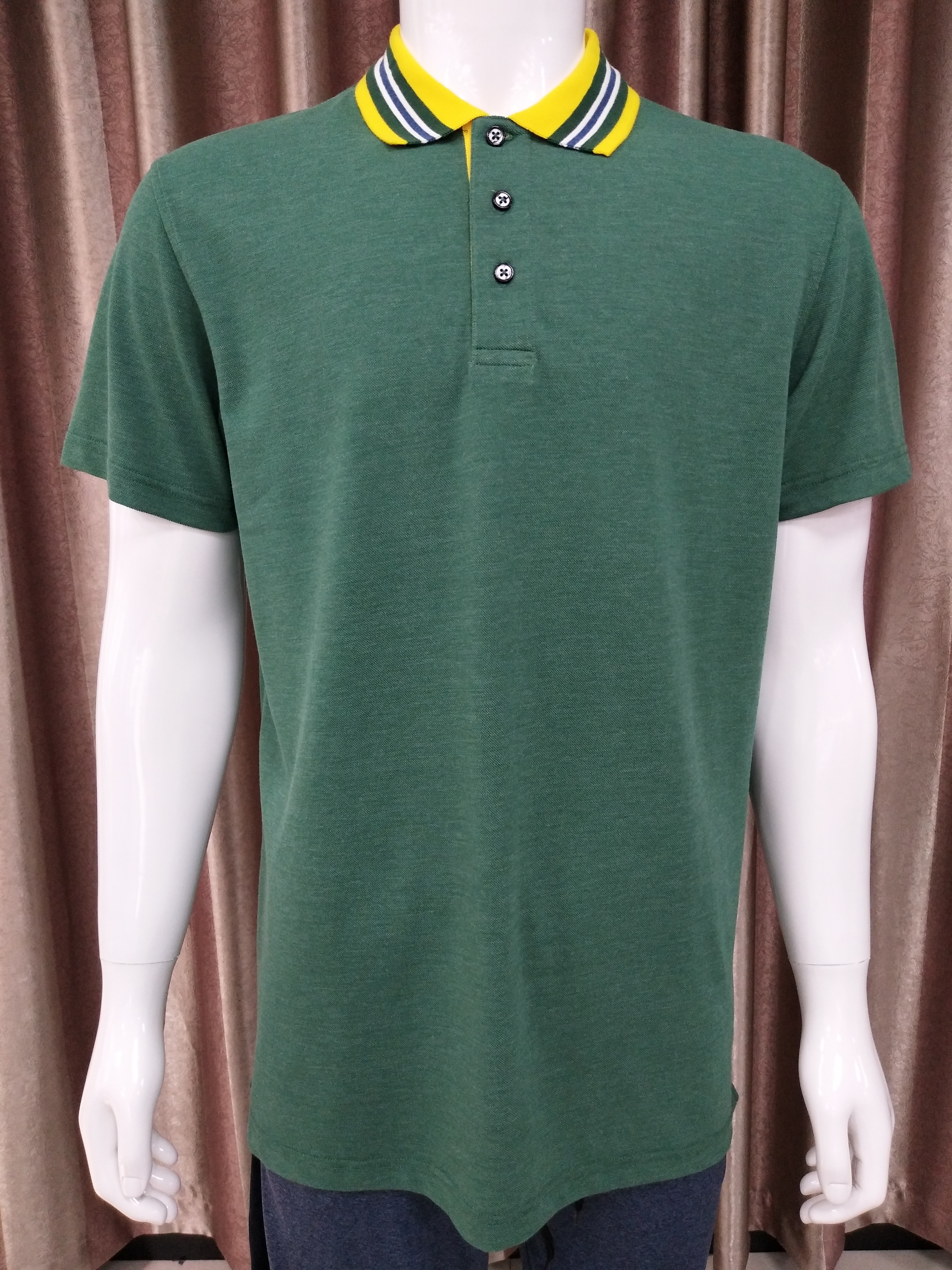 100%cotton mens pique polo shirt