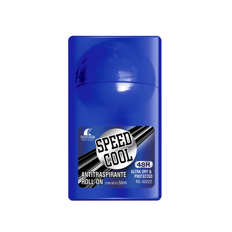 ROUSHUN Antiperspirant Deodorant Roll-on ultra dry & protected speed cool 50ml Up to 48 hours