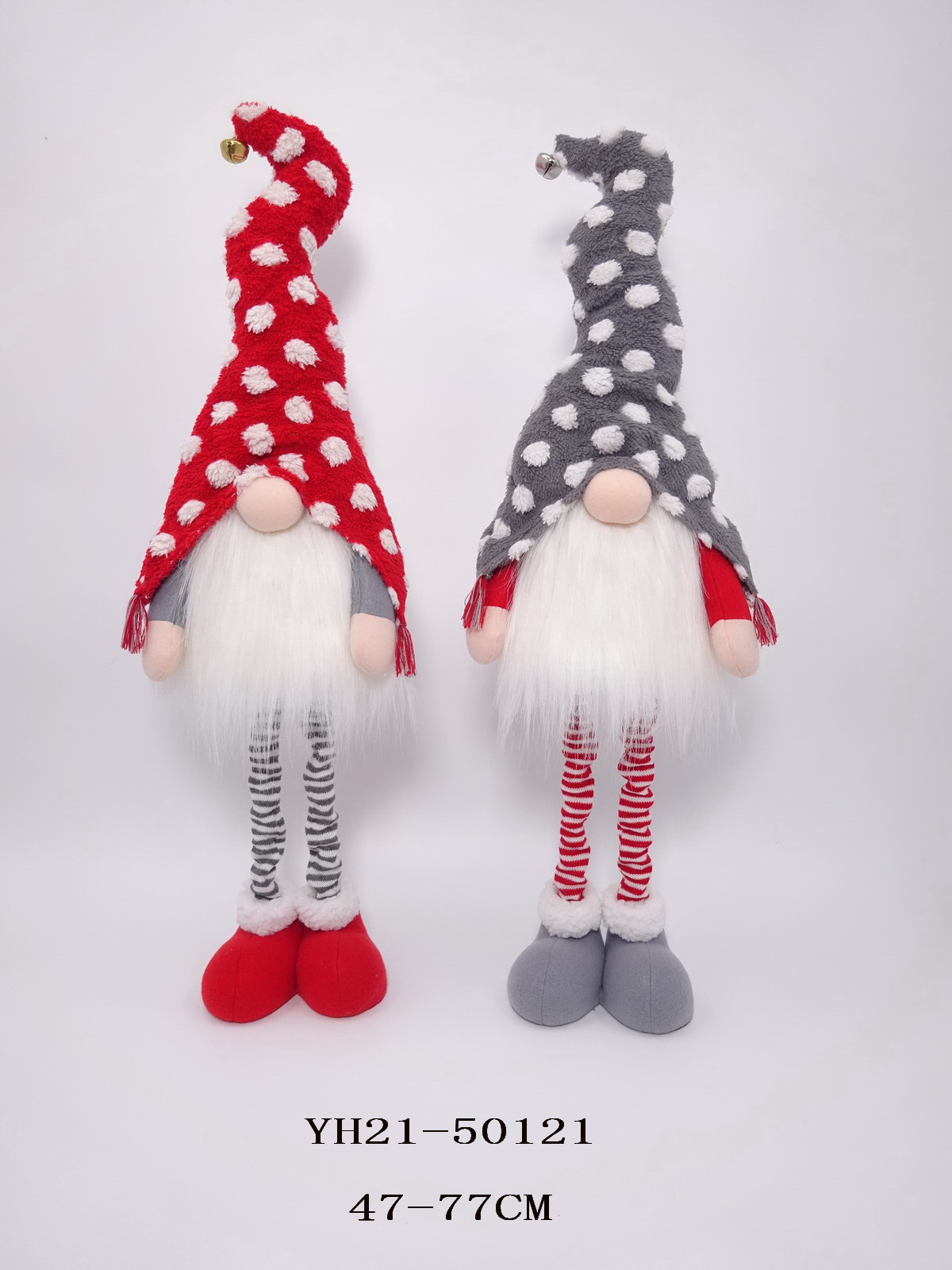 Christmas Decoration,Xmas Deco,Christmas Ornaments,Seasonal Decoration,Seasonal Deco,Fabric,Plush,47CM Extandable Standing Christmas Gnome