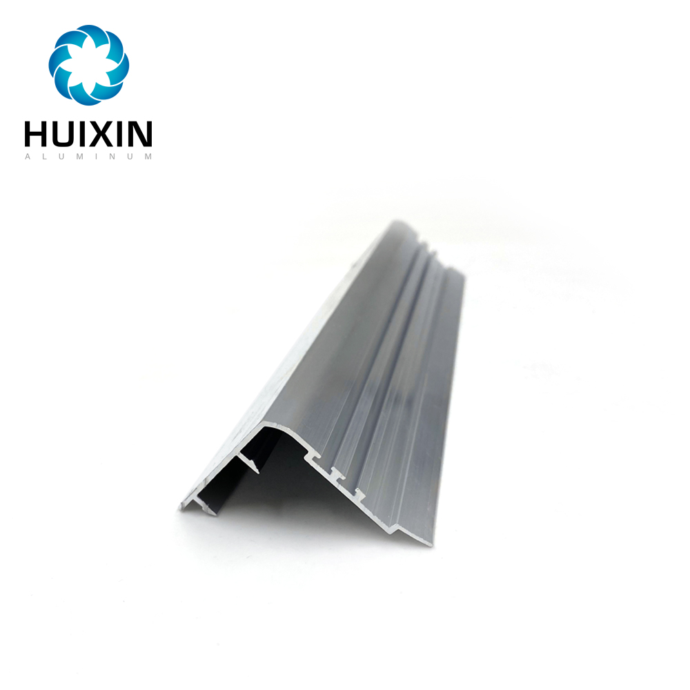 Peru market silver color aluminium profile to make doors and windows