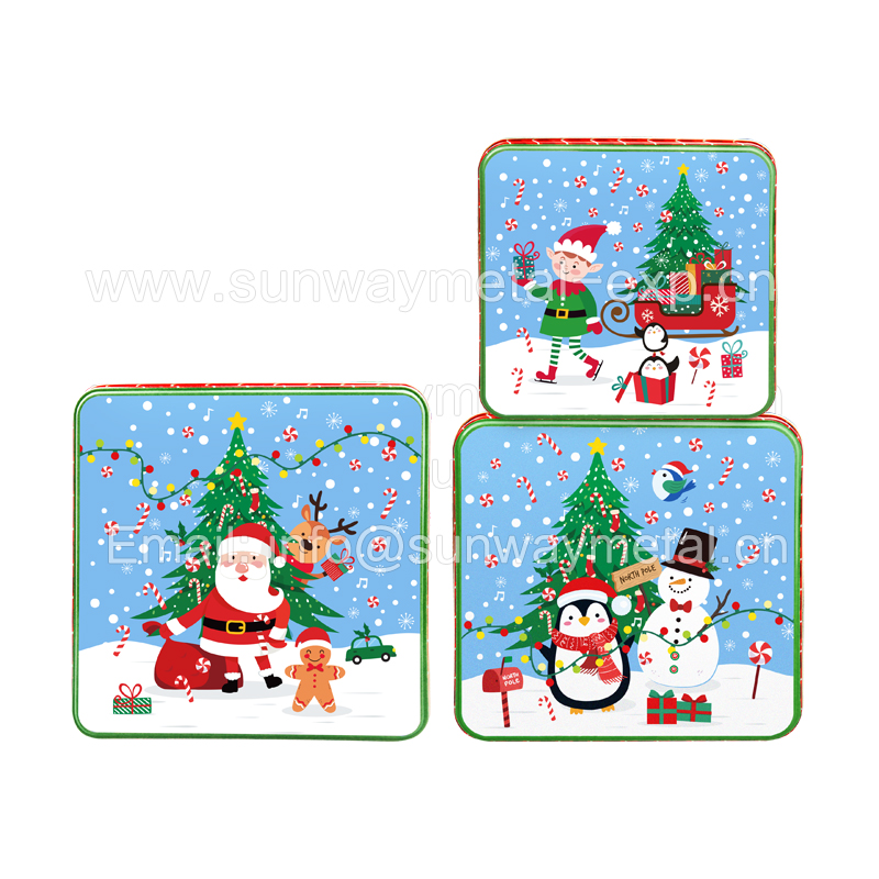 Christmas Tin Box Set