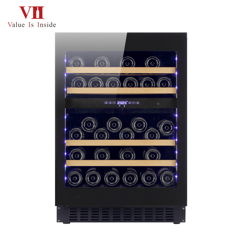 VII VCU54DB Built-under or Free Standing Dual Zone Wine Cabinet