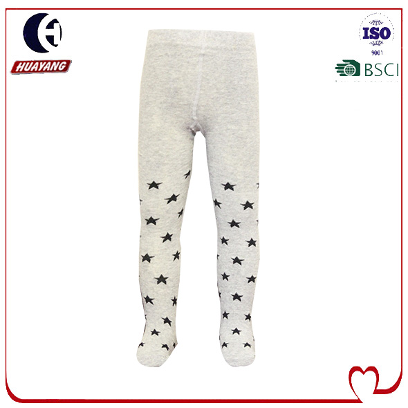 Wholesale Cute High Quality Baby Girl Tights Cotton Ribbed Colorful Children Pantyhose